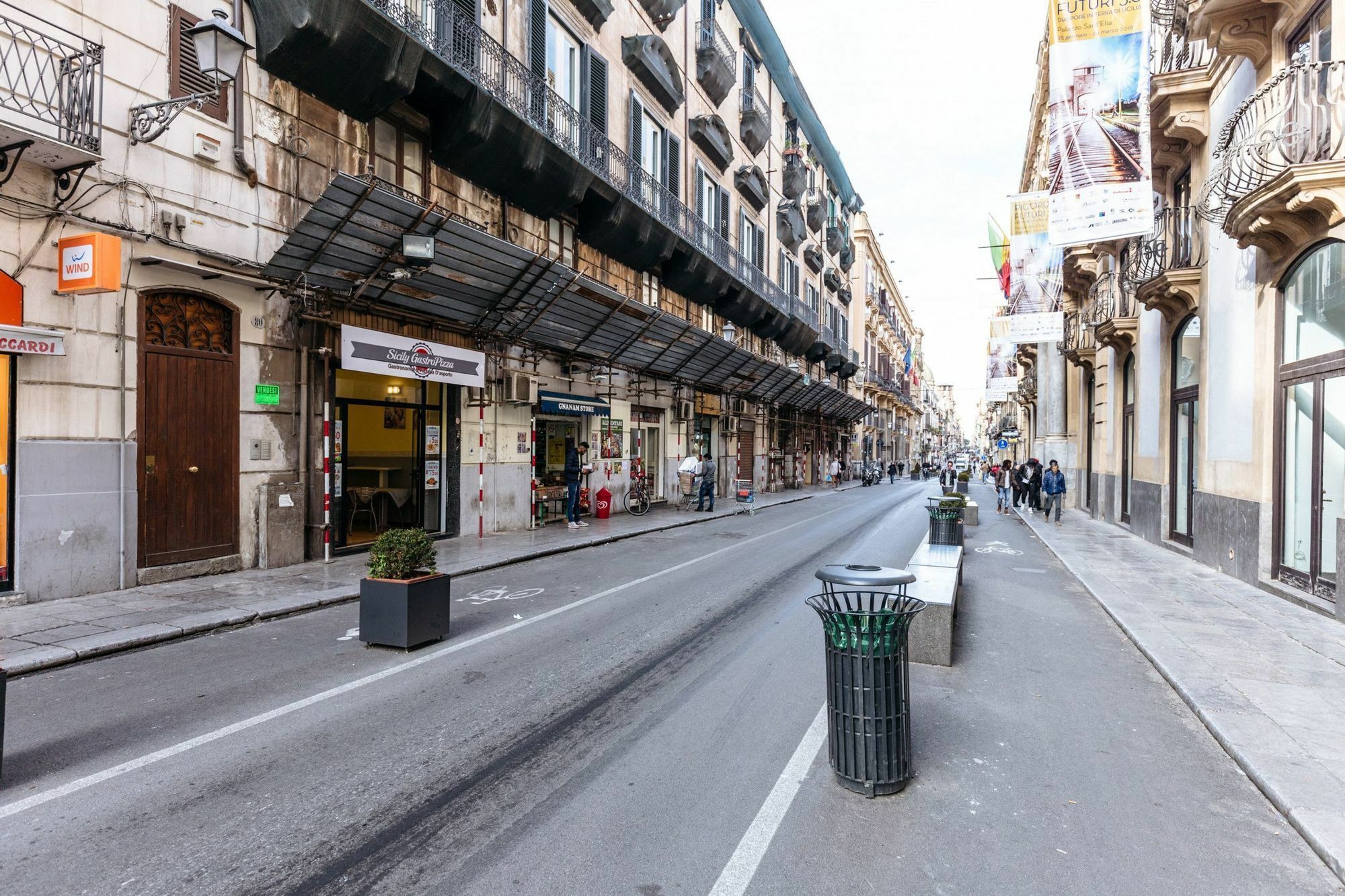 Sant'Elia Prestige Apartment With Balcony Palermo Exterior photo